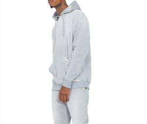 Survêtement personnalisé unisexe, écologique, coupe-vent, léger, imprimé, de haute qualité, 100% coton, séchage rapide, respirant - Product Image 5