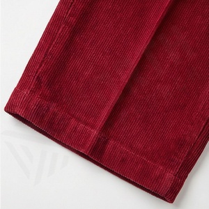 Pantalones de Pana de Color Personalizado Suaves, Corte Holgado Versátil, Combinación Perfecta, Estilo Informal, Aspecto Completo con Chaqueta, Duraderos y Cómodos - Product Image 6