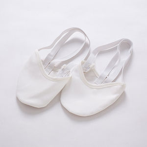 Gymnastique rythmique chaussures en cuir orteil gymnastique rythmique demi orteil Balllet chaussures ventre Yoga chaussures pour filles femmes - Product Image 4