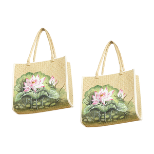 Producto caliente Bolsas de jacinto de agua artesanales que celebran la naturaleza y la artesanía tradicional con alta calidad - Product Image 1