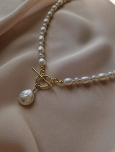 Elegant Luxury Vintage Sterling <b>Silver</b> Freshwater Pearl Pendant Necklace Gold Plating Handmade Beaded Design <b>for</b> Women <b>Men</b> - Product Image 5