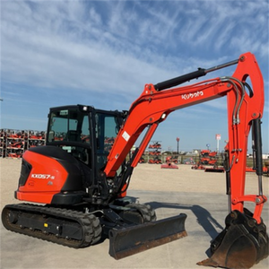 Best Price Japanese Used KX057 Excavator 5TONs Mini <b>Small</b> Machine Low Working Hours 6TON Operating <b>Weight</b> Core Motor Engine PLC - Product Image 6