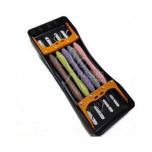 Juego de Instrumentos Dentales de Plástico de Alta Calidad para Obturaciones, Herramientas de Acero Inoxidable para Trabajos de Restauración Profesional - Product Image 1