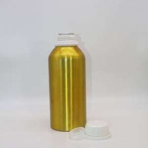 Vietnam Manufacturer's Sleek Durable Open-Top Aluminum Essential Oil <b>Bottle</b> 99.7% Pure Sleek Durable Metal Packaging - Product Image 2