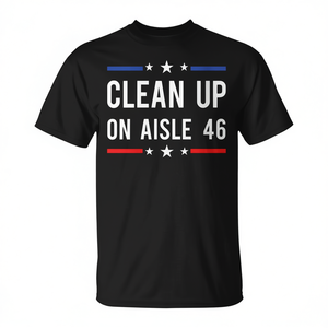 T-shirt Clean Up On Aisle 46 Pro USA - Product Image 2