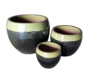 [Leo Nguyen Le]- Venta al por mayor de macetas decorativas de cerámica esmaltada de estilo nórdico para decoración del hogar, macetas para plantas suculentas de interior. - Product Image 1