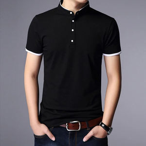 Camiseta de manga corta Polo informal de negocios para hombre-Top de algodón sólido cómodo y transpirable para el verano hecho por RAM Industry - Product Image 6