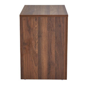 โต๊ะข้างเตียงไม้เนื้อแข็งหรูหราสไตล์ฝรั่งเศสพร้อมลิ้นชักพับได้สองลิ้นชักสำหรับห้องนอนห้องนั่งเล่นเฟอร์นิเจอร์ที่บ้าน - Product Image 4