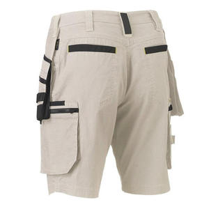 Vêtements de travail de luxe de haute qualité Short cargo personnalisé extensible style utilitaire décontracté avec motif solide et multi-poches - Product Image 3