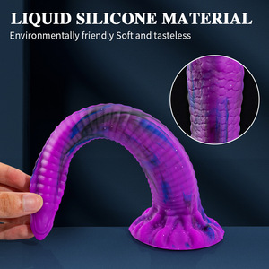 Dildo de Silicona Líquida Suave Extra Largo Realista, Tapón Anal para Hombres Gay - Product Image 3