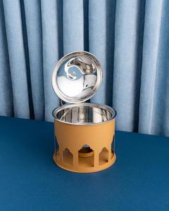 Réchaud arabe contemporain avec support dessus de table chauffe-plats décoratif moyen-orient buffet Hotpot servant des casseroles - Product Image 2