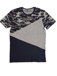 100% coton haute qualité hommes imprimé T-Shirt col rond court long surdimensionné été Bangladesh marque étiquette Stock Lot designable - Product Image 2