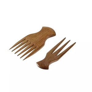 Peine de madera de diseño de nuevo estilo para salón, cepillo de pelo de alta calidad, precio al por mayor - Product Image 4