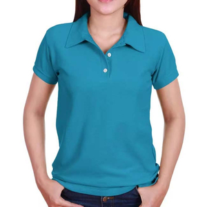 Vêtements pour femmes t-shirts meilleure qualité coton respirant femmes Polo t-shirt été Street Wear décontracté blanc avec des chemises à boutons - Product Image 5