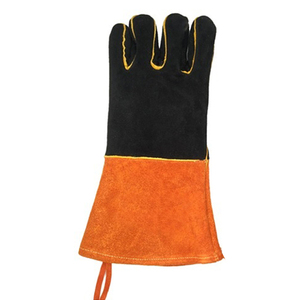 High quality welding <b>glove</b> Hand Protection Custom Color and logo For Men's Leather Welding <b>Gloves</b> - Product Image 2