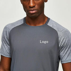 Hauts de sport à séchage rapide pour hommes ensemble de chemises et shorts de sport 2 pièces vêtements de sport à col rond vêtements de sport d'été teints en été - Product Image 2