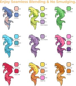 <span class=keywords><strong>Ohuhu</strong></span> Honolulu Marcadores de Arte con Alcohol de <span class=keywords><strong>320</strong></span> Colores con Doble Punta de Pincel y Cincel - Product Image 5