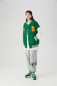 OEM Custom Embroidered Baseball Puffer <b>Jacket</b> for <b>Men</b> College Sports Varsity Bomber in All Sizes and Colors <b>Thin</b> Hooded <b>Jacket</b> - Product Image 3