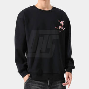 Venta caliente sudaderas Slim Fit bordado sudaderas cómodo algodón mezclado pulóver bordado sudaderas - Product Image 2