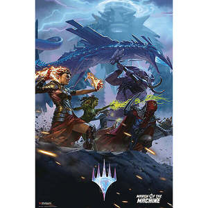 Magic the Gathering <b>Poster</b> March of the Magic Features Digital Printing Techniques for Enhanced Graphics - Product Image 1