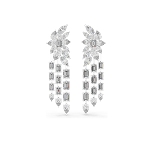 Pendientes de Diamantes Cultivados en Laboratorio de 32.292 CT, Claridad VVS-VS EF, Oro de 18KT, 14KT, 10KT y Plata 925, Oro Rosa, Amarillo y Blanco - Product Image 3