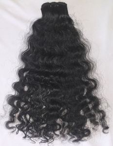 Hot Selling Curly Indian Kinky Curly Virgin Human <b>Hair</b> Weave Keratin Tips Machine Double Weft Tape Attachment New Coily <b>Hair</b> - Product Image 4