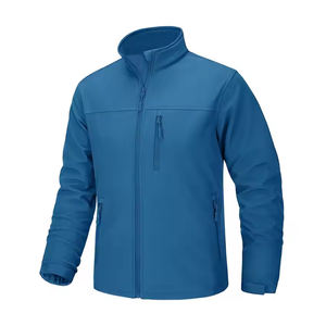 Venta caliente chaqueta impermeable Softshell logotipo personalizado ropa de trabajo hombres táctico a prueba de viento chaquetas de senderismo de concha suave - Product Image 1