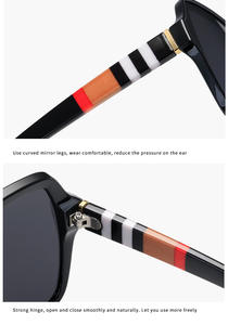 <span class=keywords><strong>Lunettes</strong></span> de soleil vintage de marque célèbre de luxe <span class=keywords><strong>Lunettes</strong></span> à monture carrée surdimensionnée UV400 <span class=keywords><strong>Lunettes</strong></span> de soleil plus <span class=keywords><strong>Catalogue</strong></span> de marques de créateurs - Product Image 5