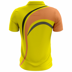 เสื้อโปโลผ้าฝ้ายโพลีเอสเตอร์สำหรับผู้ชายเสื้อโปโลยูนิฟอร์มออกแบบได้ตามต้องการ - Product Image 2