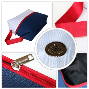 .Golf <b>Shoe</b> Organizer <b>Bag</b> with Spacious Interior and Mesh Panels for Ventilation - Product Image 4