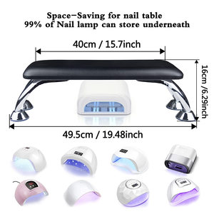 Nail <strong>Supplier</strong> Designer Custom Nail Tool Armrest Cushion Pink Nail Pillow Hand <strong>Arm</strong> <strong>Rest</strong> - Product Image 4