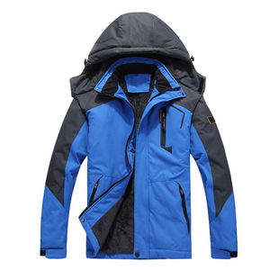 Veste de ski personnalisée en gros hommes imperméable polaire neige manteau thermique pour l'extérieur montagne ski snowboard veste grande taille - Product Image 2