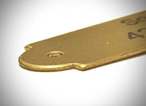 Placa de nombre de latón grabado con acabado pulido de latón AK al mejor precio para decoración de pared/detalles decorativos - Product Image 5