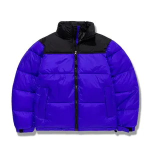 Veste coupe-vent à capuche surdimensionnable, chaude et légère personnalisée Manteau en duvet pour hommes Veste rembourrée pour hommes - Product Image 3