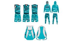 Ensemble d'uniformes de basketball sur mesure de haute qualité pour hommes, imprimé par sublimation intégrale, respirant, à séchage rapide et anti-humidité - Product Image 6