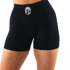 กางเกงขาสั้นเอวสูงไร้ตะเข็บสำหรับผู้หญิง ยืดหยุ่น กระชับ เหมาะสำหรับออกกำลังกาย ฟิตเนส โยคะ และการฝึกซ้อม - Product Image 1