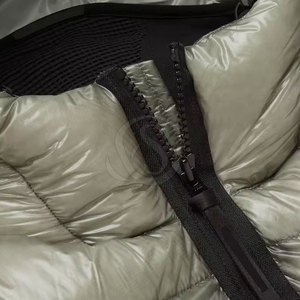 Veste matelassée d'hiver en nylon et polyester de haute qualité, best-seller, pour hommes, design personnalisable, logo sur le devant, respirante, séchage rapide, OEM - Product Image 3