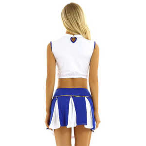 Top qualité femmes Cheerleading uniforme pour la danse Performance Cheerleading uniforme robe femmes - Product Image 3