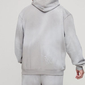 2025 survêtement personnalisé imprimé Logo Flare survêtement ensemble à capuche en gros bas prix meilleure fabrication - Product Image 3