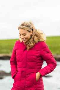 Chaqueta Bomber Acolchada para Mujer, Diseño Personalizado, Impresión Puff, Forro de Lana, Cuello Alto, Impermeable y Transpirable - Product Image 6