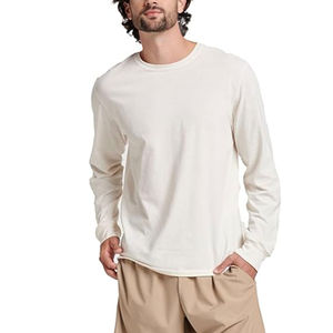 Sudadera atlética con estilo para hombre Mezcla de algodón suave Ajuste relajado Tela de rendimiento Forro polar cómodo con técnicas lavadas - Product Image 2