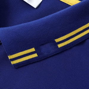 New Design Men's Neckline Embroidered <b>Long</b> <b>Sleeve</b> Polo T-<b>Shirt</b> Cotton Business Casual Team Workwear Men's Polo <b>Shirt</b> - Product Image 2