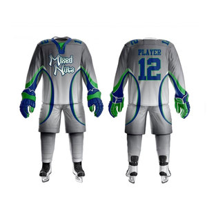 Diseña Tu Propio Logotipo, Uniforme de Hockey sobre Hielo Más Popular, Uniforme de Hockey sobre Hielo de Talla Grande para Adultos - Product Image 3