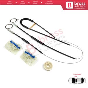 Juego de Reparación de Elevalunas Eléctrico BWR5167 Delantero Derecho, Piezas de Automóvil Bross, Hecho en Turquía - Product Image 6