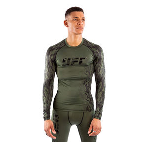 ชุดกีฬาชายเสื้อแรชการ์ดแขนยาว10ชิ้นวัสดุสแปนเด็กซ์คุณภาพสูง - Product Image 1