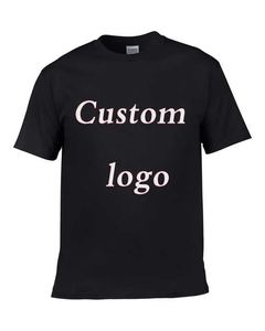 100% coton hommes T-Shirt en gros Logo personnalisé blanc sportif décontracté imprimé T est votre marque Logo bienvenue - Product Image 4