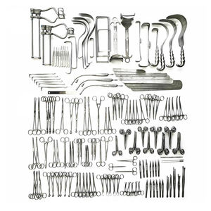 Juego de Instrumentos de Laparotomía Básicos de Alta Calidad, Acero Inoxidable, Fuente de Alimentación Manual Quirúrgica, Certificado CE ISO13485 General - Product Image 1