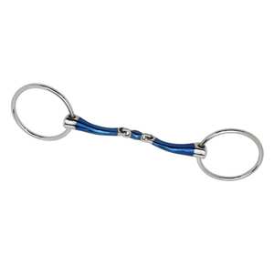 Nouvel arrivage de mors de cheval en acier inoxydable avec rouleaux en cuivre Equestrian Tack Factory - Product Image 4