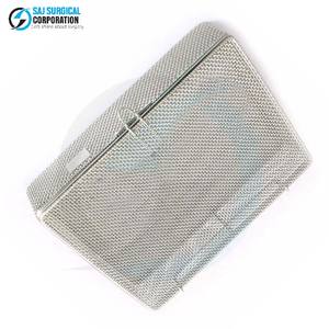 Cesta de Malla Fina Manual con Tapa, Contenedor de Acero Inoxidable de Grado Médico para un Manejo y Almacenamiento Seguro de Instrumentos - Product Image 6