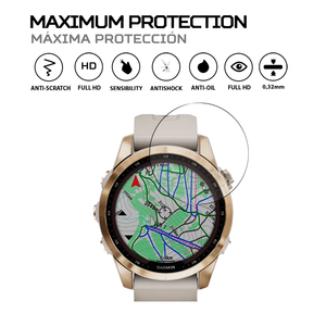 Antishock Garmin Fenix 7S อุปกรณ์ป้องกันหน้าจอพรีเมี่ยมสำหรับการป้องกันอุปกรณ์ที่ดีที่สุด - Product Image 2